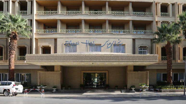 نمای بیرونی هتل عباسی اصفهان